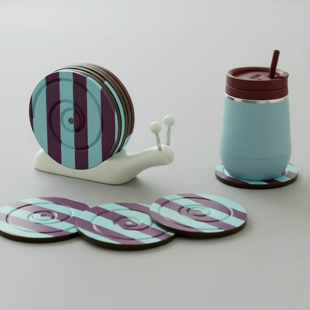 Różana Elegancja Coaster Set